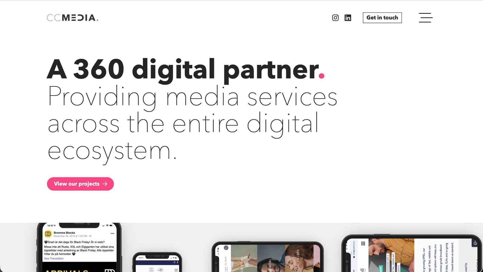 CCMedia agency site