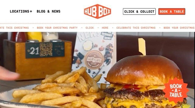 Hubbox booking flow