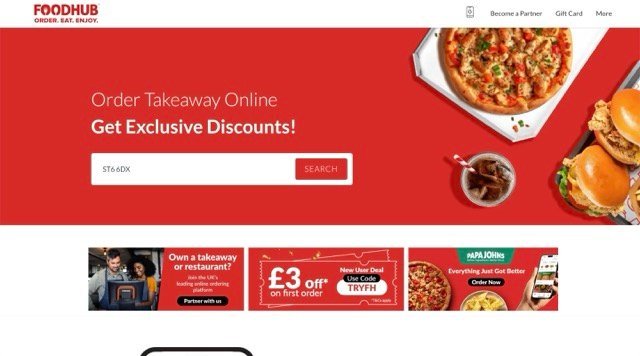 Foodhub order screen